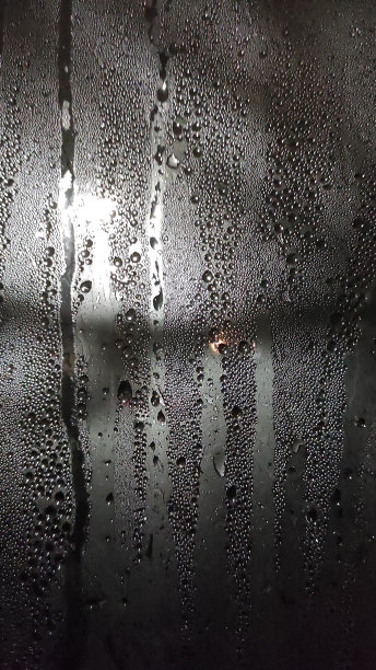 雨滴在玻璃纹理库存照片图片下载