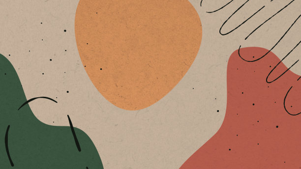 涂鸦背景图案抽象彩色形状图片下载