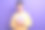 照片中时髦梦幻的男子穿着黄色衬衫上升美元风扇看起来空旷的空间孤立的紫色背景图片下载