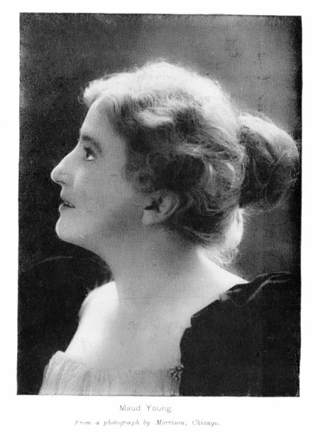 莫德·杨肖像照，美国女演员，19世纪文化史图片下载
