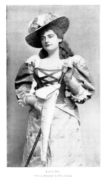 露西尔·希尔照片肖像，英国女演员，19世纪文化史图片下载