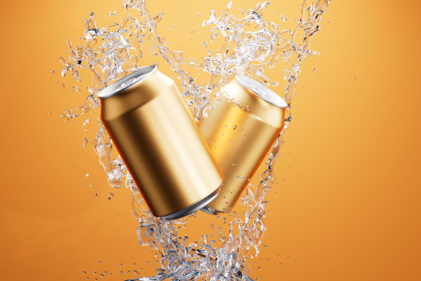 3d渲染饮料和水图片下载