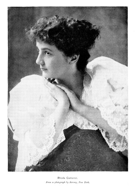 罗达·卡梅隆肖像照，美国女演员，19世纪文化史图片下载