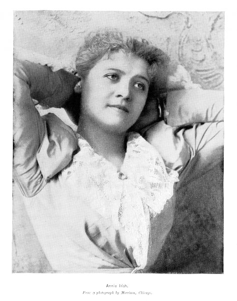 安妮爱尔兰照片肖像，美国女演员，19世纪文化史图片下载