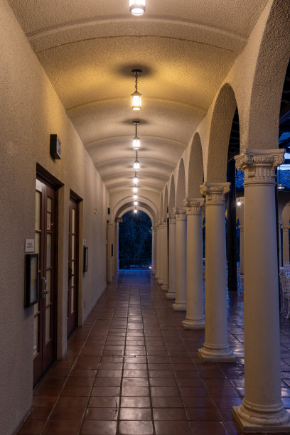 西班牙式外廊图片下载