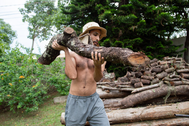 年轻的黑logger图片下载