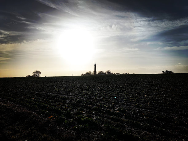 冬天波罗的海费尔马恩岛的自然风光照片图片下载