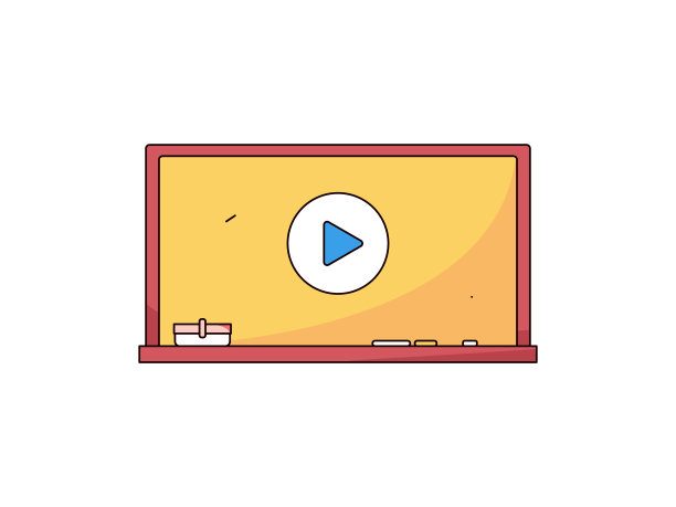 阅读知识平面矢量小元素插图图片下载