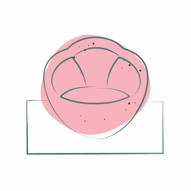 图标豆袋。与家装有关的符号。色斑样式。简单的设计可编辑。简单的说明图片下载