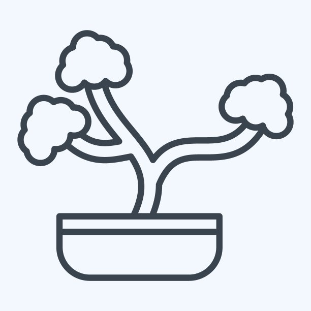 图标。与家装有关的符号。行风格。简单的设计可编辑。简单的说明图片下载