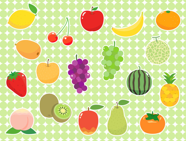 水果插画套装图片下载