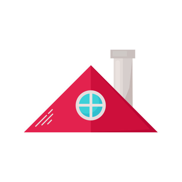 屋顶图标剪贴画标志类型头像隔离矢量插图图片下载