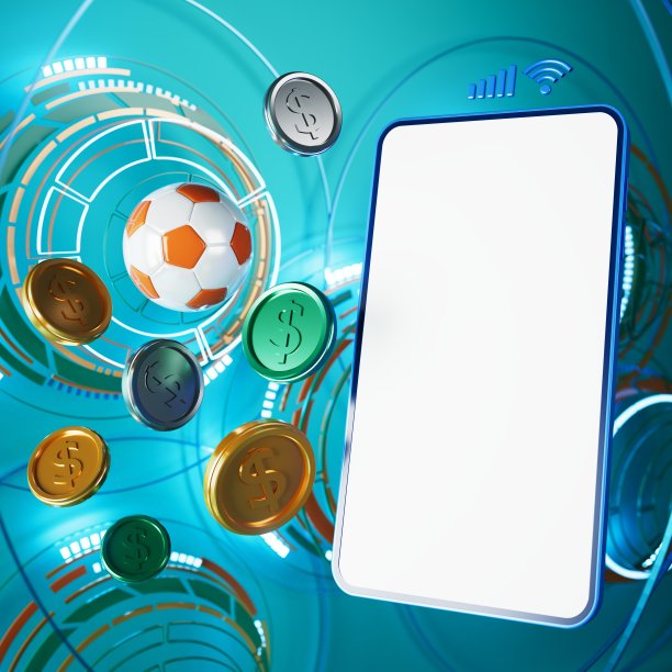 3d足球物体设计。现实的呈现。抽象的未来背景。图片下载