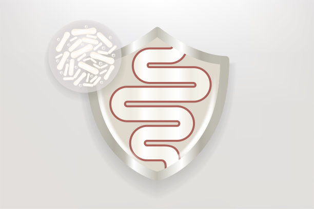 白色益生菌广告概念与化妆品广告背景准备使用插图向量。图片下载