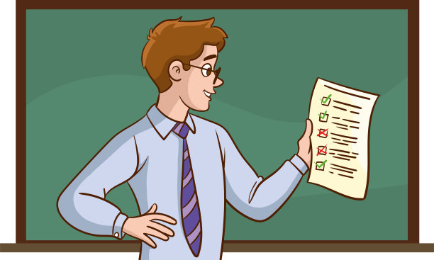 穿着便服的男青年教师站在黑板前，露出了什么东西图片下载