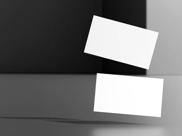 文具概念与空白名片高质量和分辨率美丽的照片概念暗金属背景图片下载