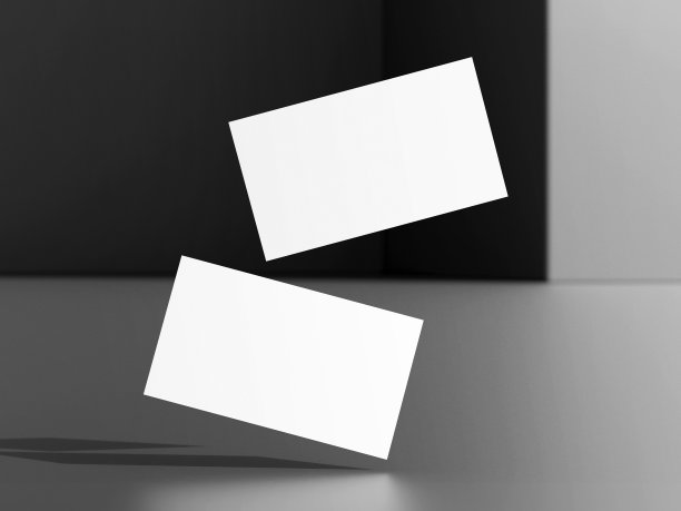 文具概念与空白名片高质量和分辨率美丽的照片概念暗金属背景图片下载