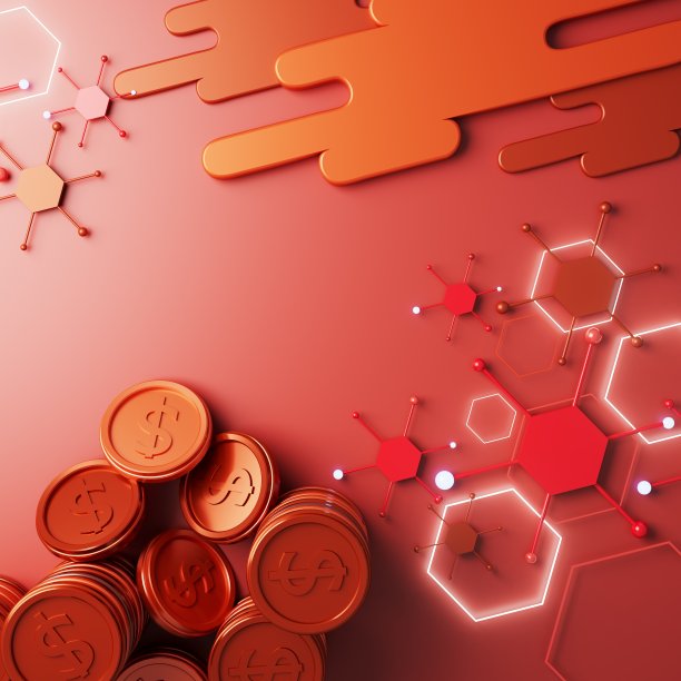 中国新年背景。3 d演示。3 d渲染。红色设计图片下载