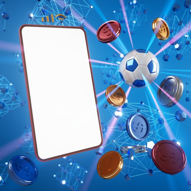 3d足球物体设计。现实的呈现。抽象的未来背景。图片下载