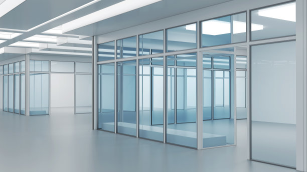 商场外立面采用玻璃店面图片下载