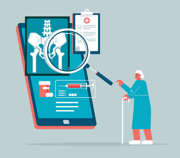 骨-检查表-老年妇女图片下载