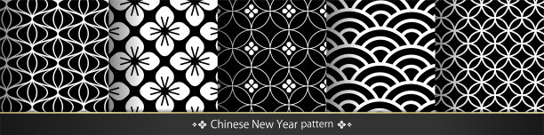 中国新年图案插画图片下载