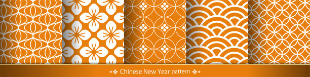 中国新年图案插画图片下载