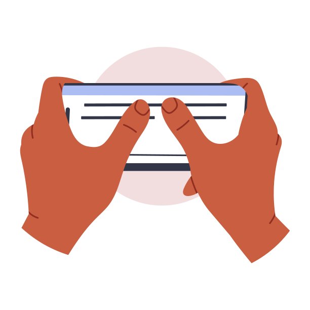 手握电话。滚动智能手机，应用邮件，应用照片。手机相机。平面矢量图图片下载