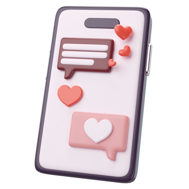 3d爱情对话的手机图标图片下载