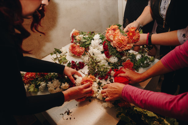 学习插花股票照片图片下载