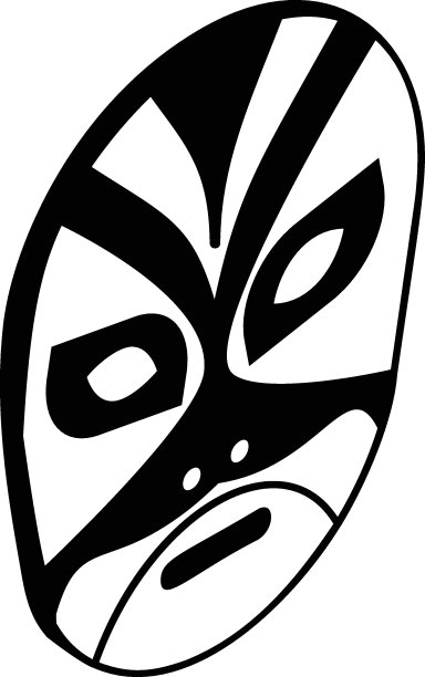 京剧面具等长概念矢量图标设计，中国传统文化符号，农历龙年2024标志，中国旅游指南股票插图图片下载