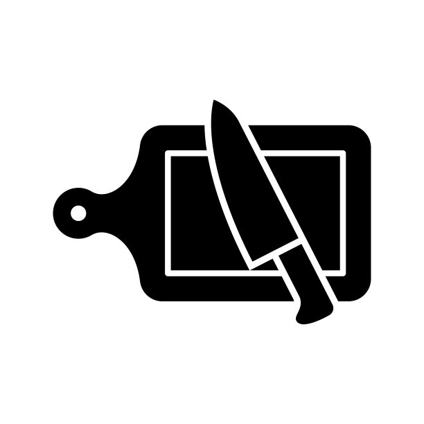 砧板图标矢量设计插图图片下载