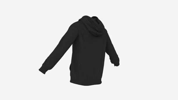 黑色运动服夹克3d图像图片下载