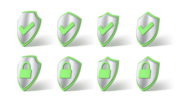 3D渲染盾牌与挂锁和滴答标志。隐私概念，安全数据保护，访问安全，验证系统。矢量三维插图图片下载
