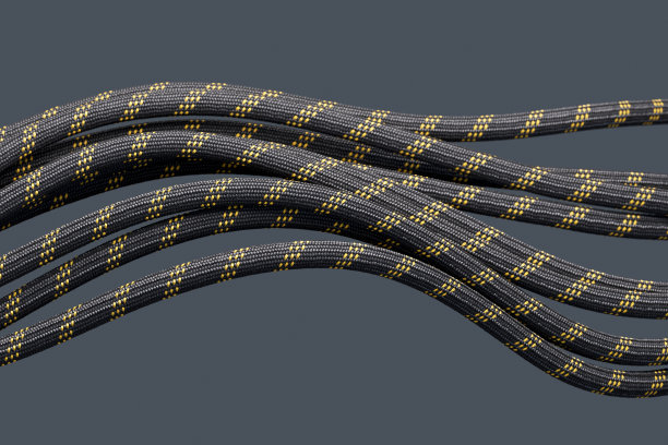 五颜六色的扭绳，伞绳图片下载