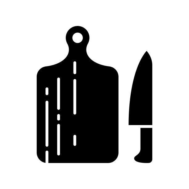 砧板图标矢量设计插图图片下载