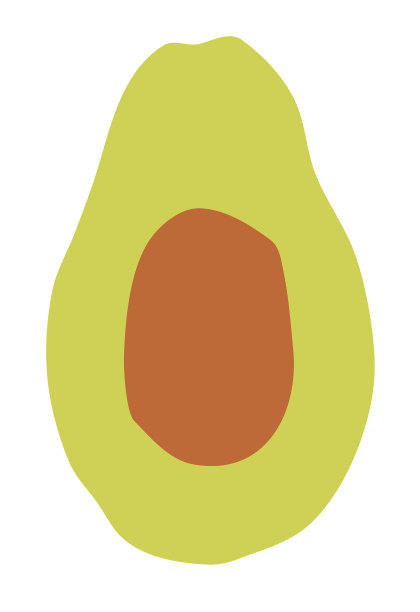 牛油果插图图片下载