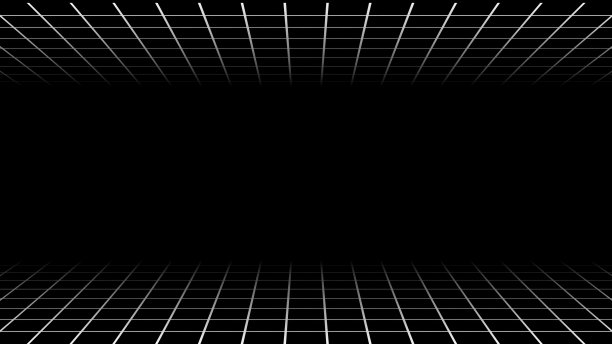 抽象白色网格图片下载