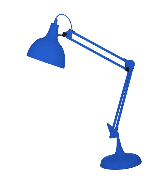 蓝色台灯图片下载