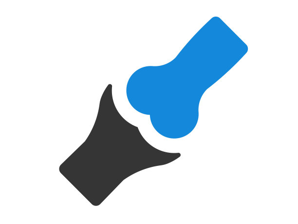 透明背景上的关节骨骼矢量插图。优质的标志。符号矢量图标的概念和平面设计。图片下载