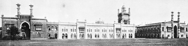 1895年印度的人物和地标:工程学院图片下载