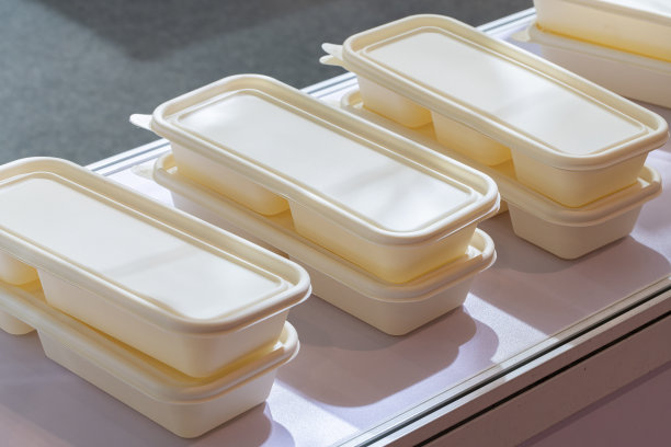 环保食品托盘，快餐包装图片下载