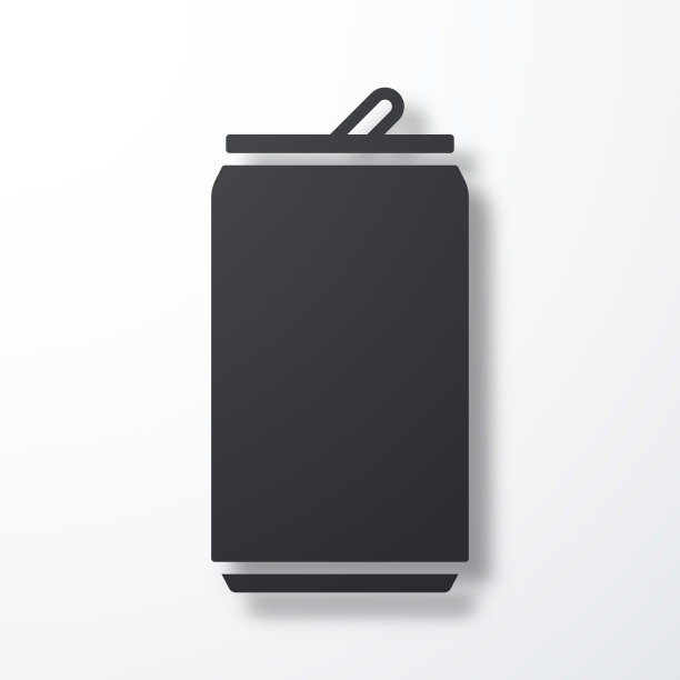 可以。白色背景上的阴影图标图片下载