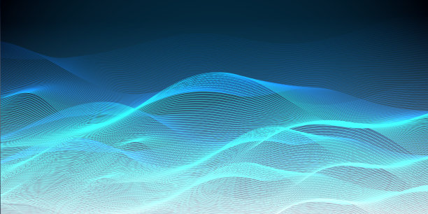 抽象的技术背景与灯光效果图片下载