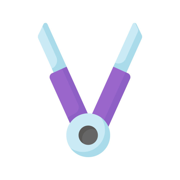 头发拉直器矢量设计孤立的白色背景。图片下载