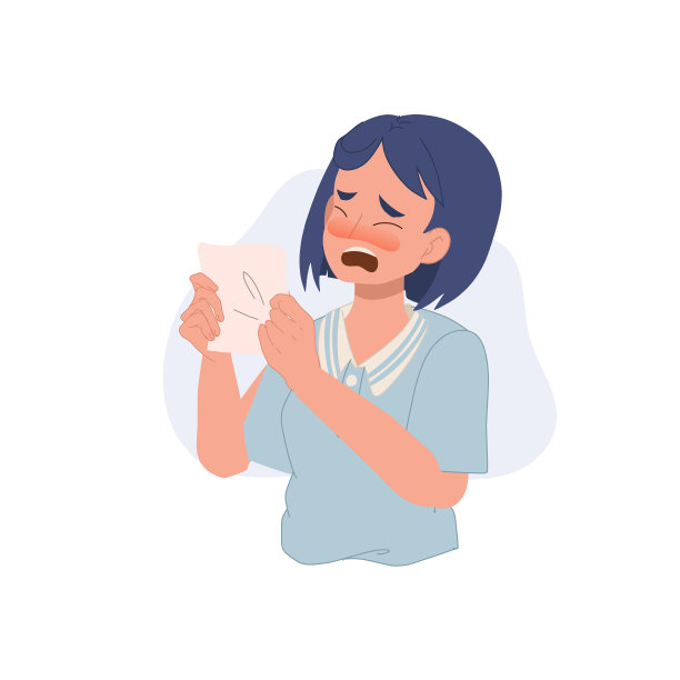 医疗保健的概念。用纸巾打喷嚏的女人图片下载