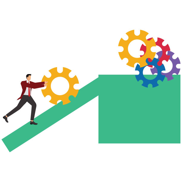 挑战、海浪、敏捷、领导力、纸船、插画、商人、图片下载