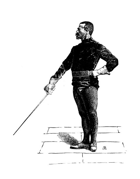 1897年的运动和消遣:击剑图片下载