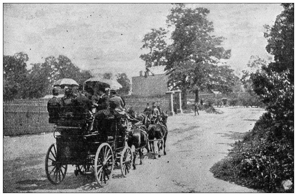 1897年的运动和消遣:马车图片下载