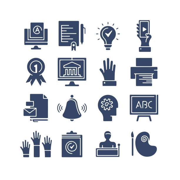 Flex图标集为毕业和大学图片下载